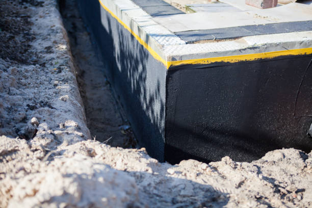 Professional Crawl Space Encapsulation technician working in Waukau, WI